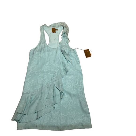NWT Ali Ro sky blue ruffle dress - Picture 11 of 13